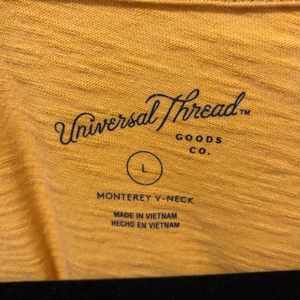 Universal Thread Tops - LIKE NEW | Universal Thread Yellow V-Neck T-Shirt Universal Thread Tops - LIKE NEW | Universal Thread Yellow V-Neck T-Shirt